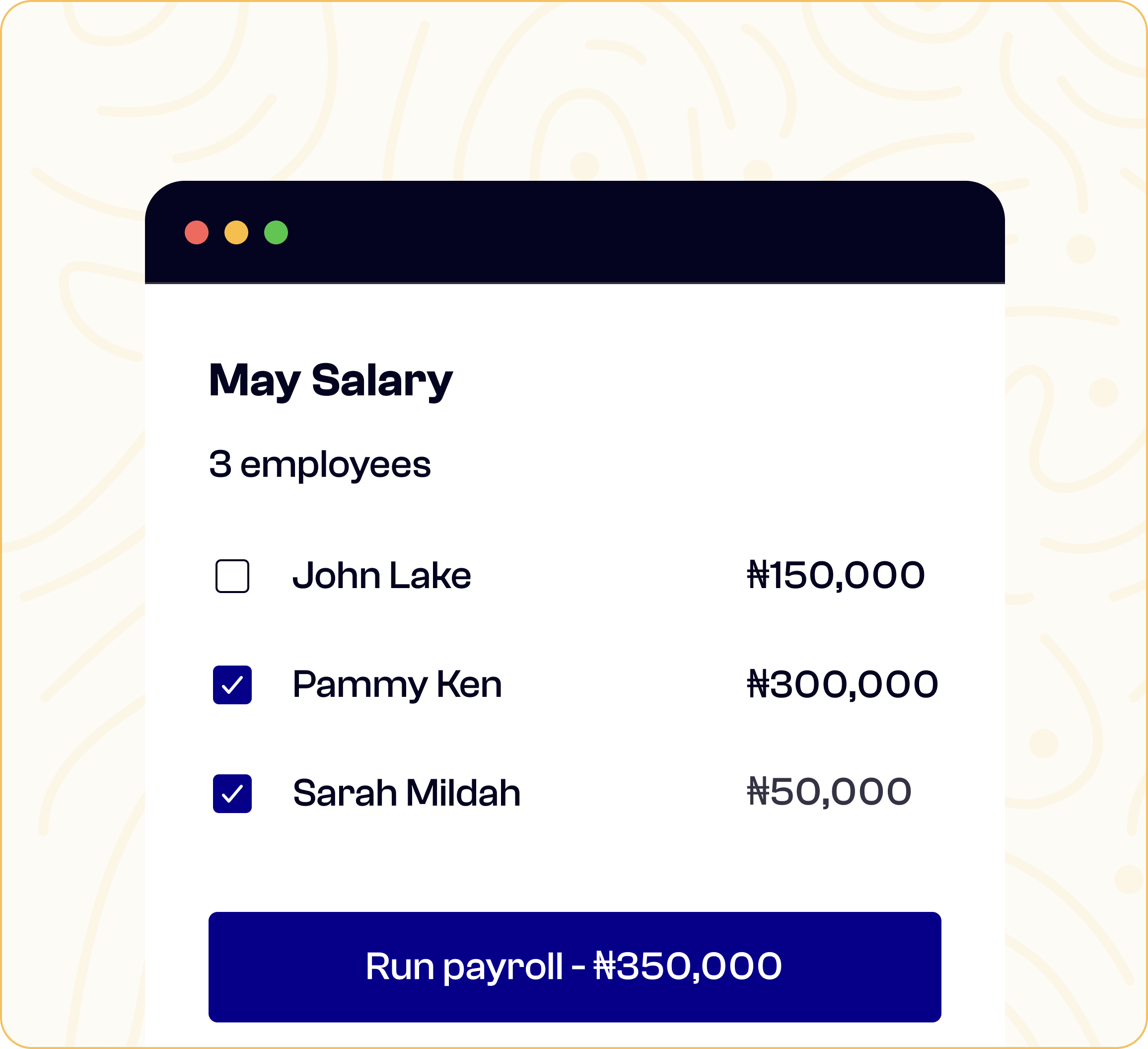 Payroll management